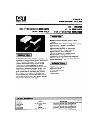  Datasheet Preview Page 1