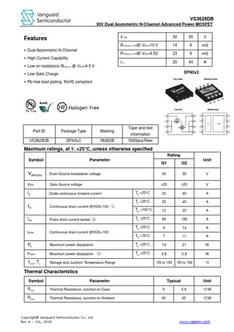  Datasheet Preview Page 1