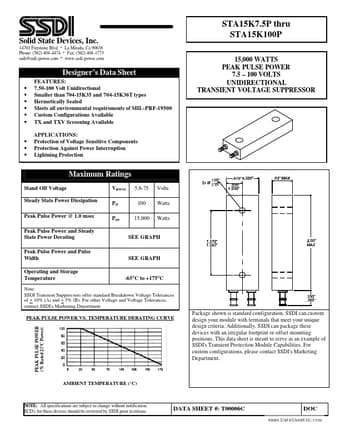  Datasheet Preview Page 1