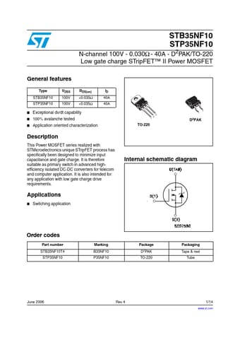  Datasheet Preview Page 1
