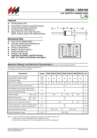  Datasheet Preview Page 1