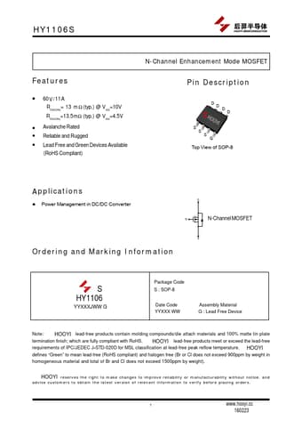  Datasheet Preview Page 1