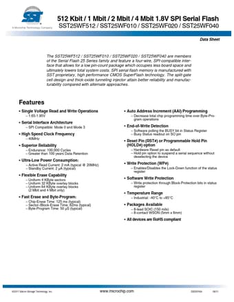  Datasheet Preview Page 1