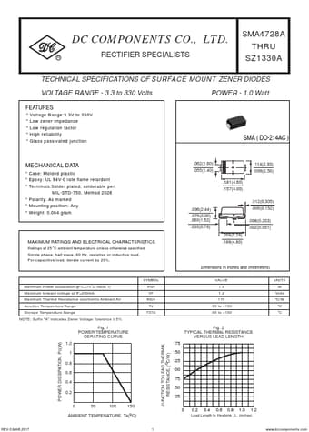  Datasheet Preview Page 1