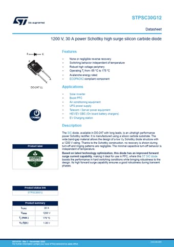  Datasheet Preview Page 1