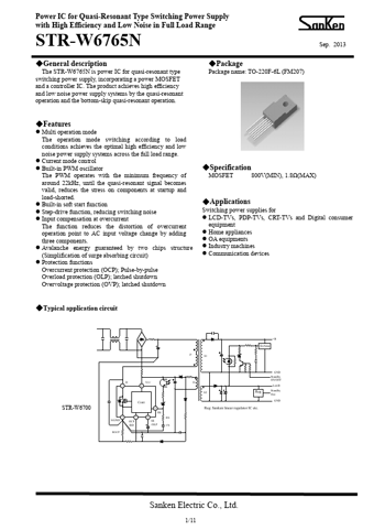  Datasheet Preview Page 1