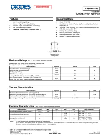  Datasheet Preview Page 1