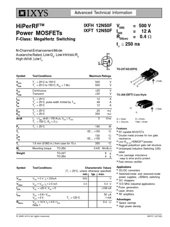  Datasheet Preview Page 1
