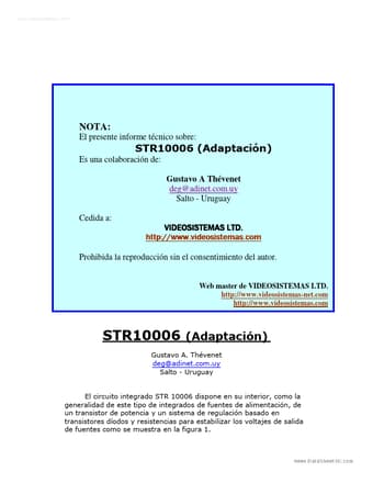  Datasheet Preview Page 1