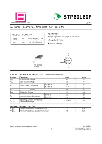  Datasheet Preview Page 1