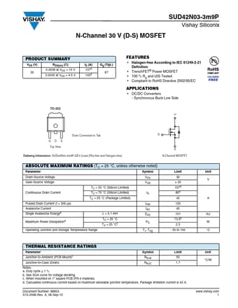  Datasheet Preview Page 1