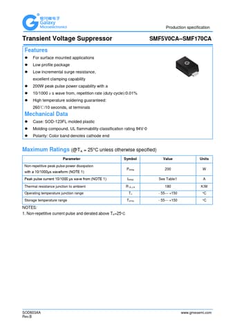  Datasheet Preview Page 1