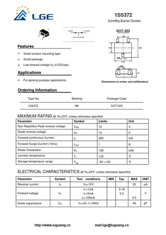 Datasheet Preview Page 1
