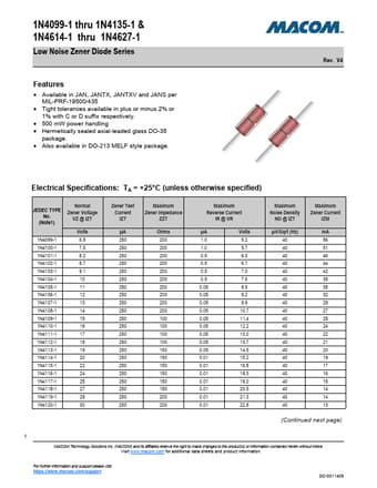  Datasheet Preview Page 1
