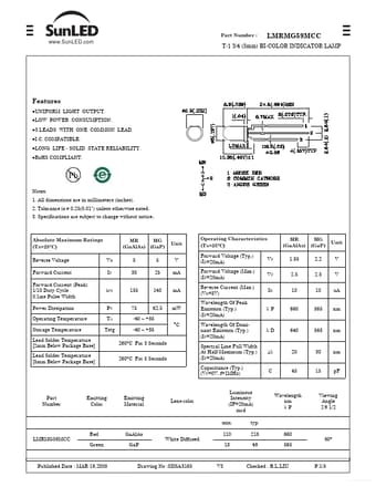  Datasheet Preview Page 1
