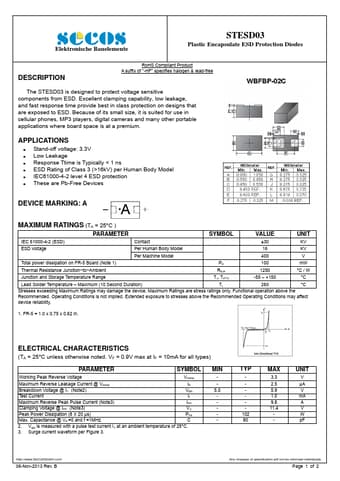  Datasheet Preview Page 1
