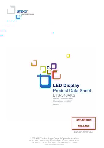  Datasheet Preview Page 1