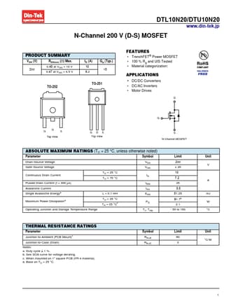  Datasheet Preview Page 1