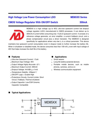  Datasheet Preview Page 1