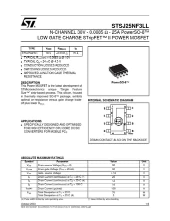  Datasheet Preview Page 1