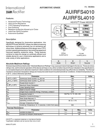  Datasheet Preview Page 1
