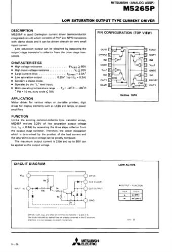  Datasheet Preview Page 1