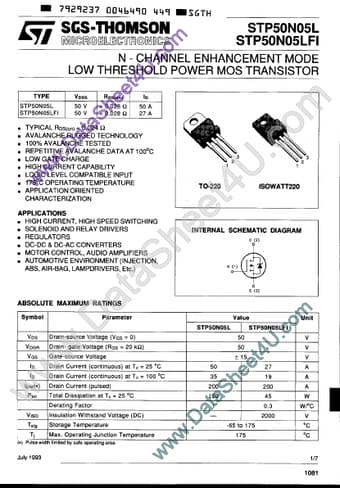  Datasheet Preview Page 1