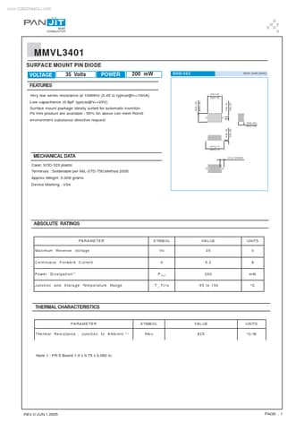  Datasheet Preview Page 1