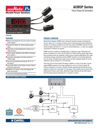  Datasheet Preview Page 1