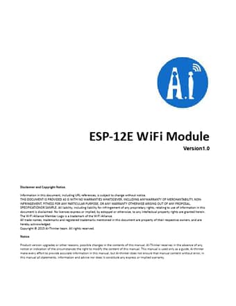  Datasheet Preview Page 1