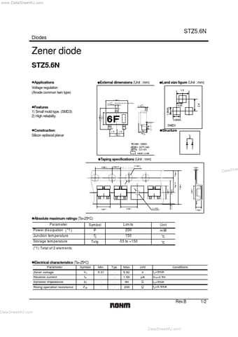  Datasheet Preview Page 1