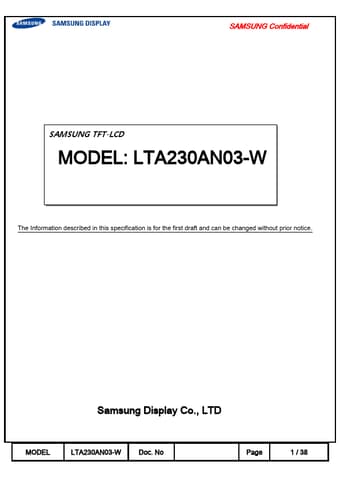  Datasheet Preview Page 1