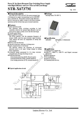  Datasheet Preview Page 1