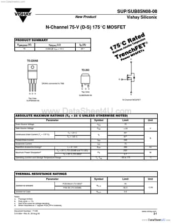  Datasheet Preview Page 1