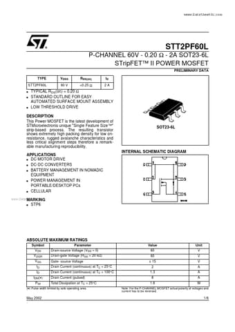  Datasheet Preview Page 1