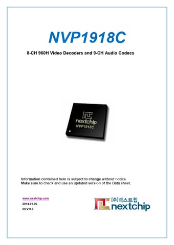  Datasheet Preview Page 1