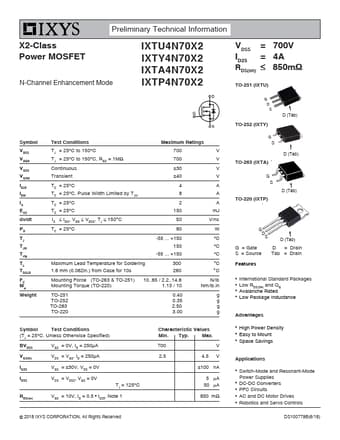  Datasheet Preview Page 1