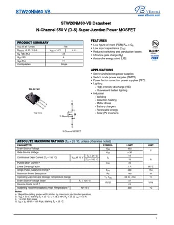  Datasheet Preview Page 1