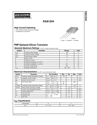  Datasheet Preview Page 1