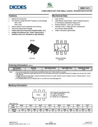  Datasheet Preview Page 1
