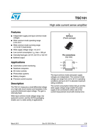  Datasheet Preview Page 1