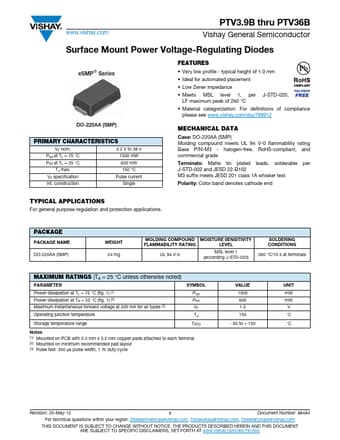  Datasheet Preview Page 1