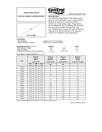  Datasheet Preview Page 1