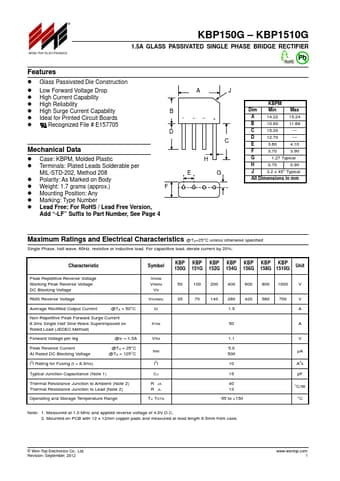  Datasheet Preview Page 1