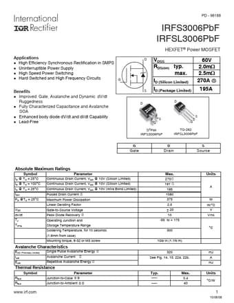  Datasheet Preview Page 1