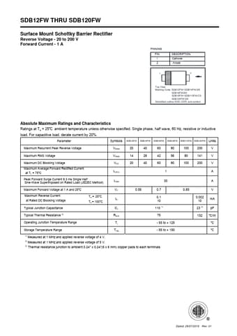  Datasheet Preview Page 1
