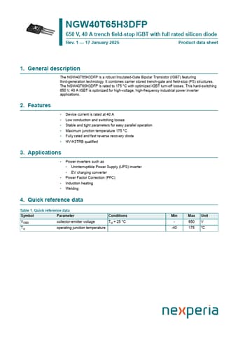  Datasheet Preview Page 1