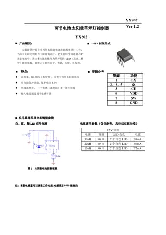  Datasheet Preview Page 1