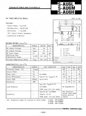  Datasheet Preview Page 1