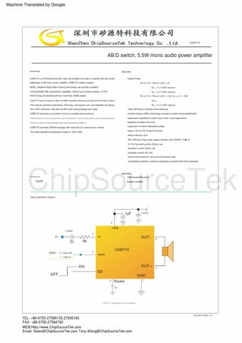  Datasheet Preview Page 1